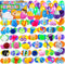 60PCS Prefilled Easter Eggs with Toys Inside, Easter Basket Eggs Filled Stuffers,