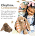 Plushible 18" Brown Easter Bunny Stuffed Animal, Soft Embroidered Plush Toy for Kids, Cuddly Bunny for Newborns