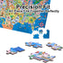 USA Map Puzzle for Kids - 200 Piece Jigsaw Puzzle with 50 States and Capitals, Ages 4 and Up
