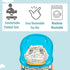 Pack Dream On Me Go-Getter Baby Walker and Walk Behind Walker, Adjustable Seat Height, Comfortable Padded Seat, Easy