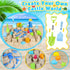 Oisacirg 3-10 Beach Toys for Kids Toddlers, Sand Castle Toys with Bucket, Water Wheel, Long Shovel, Dinosaur Travel