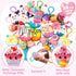 28 Packs JOYIN Valentine Dessert squishy toys Stress Relief Keychains with Cards for Classroom Exchange Prizes, Fidget