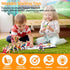 Wooden Stacking Toys, 16Pcs Balancing Building Blocks Game for 3-6 Years Old Kids, Circus Hercules Acrobatic Troupe Toy