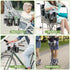 KDD Stroller Cup Holder with Phone Holder, 3-in-1 Removable Bottle Holder, 360 Degrees Rotation Drink Holder for