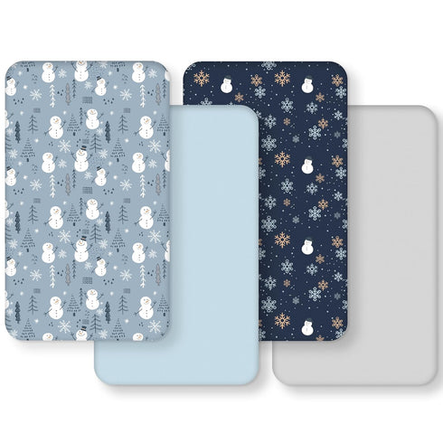Baby Crib Sheets for Boys and Girls, Toddler Bed Sheets Fitted for