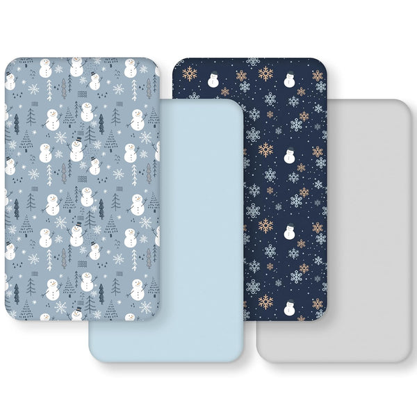 Baby Crib Sheets for Boys and Girls, Toddler Bed Sheets Fitted for