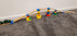 SpeedFreakCNC 6pc Duplo to Brio Compatible Bridges & Hills Adapter Set (Blue)