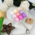 ILHSTY 9-in-1 (9 Keyboard Fidget Toy Clicker Fidget Keychain, Stress Relief Desk Toys Decompression Button Keyboard