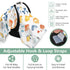 Mazeann Colorful Watercolor Fishes Car Seat Cover Baby Breathable Soft Infant Carseat Covers Canopies Babies Carrier