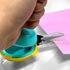 HARAC Tabletop Mounted Adaptive Scissors - Safe Scissors for Kids, Seniors, and Special Needs, Made in Japan