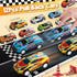 SNLN Race Car Party Favors Birthday Goodie Bags Supplies, Mini Race Car Trophy Cup Coloring Card with Crayon Gift Box