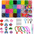 Yestrong 2000+ Rubber Band Bracelet Kit, Loom Bracelet Making Kit, Refill Loom Set for Bracelet Making