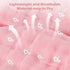 Maliton 6 Pack Muslin Burp Cloths for Baby Girls, Large 20''x10'', 100% Cotton, Absorbent & Soft