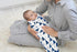 BaeBae Goods Set 4, 3-6 Swaddle Blanket, Adjustable Infant Baby Swaddling Wrap of Baby Swaddling Wrap Blankets for Boys