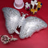 6 Pieces Silver Butterfly Balloons - 42 Inch Extra Large Birthday Foil Balloons for Party Decoration