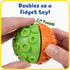2 Set 4 2 Ready Learn Paint and Dough Texture Spheres - of - Ages + - Mix and Match Sensory Fidget Toys for Toddlers
