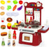 Kitchen Set for Toddler with Sound and LightPretend Cooking Food Set,Kids Kitchen