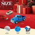 AGSIXZLAN 2Pcs 2 3 4 5 6 7 8 Girls,1:32 Little Blue/Black Truck Toy for Toddlers Year Old Boys Alloy Toddlers Car Toy