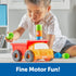 Learning Resources Tony the Peg Stacker Dump Truck, 10 Pieces Fine Motor Skills Toy for Toddlers, Ages 18+ Months