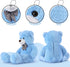 MorisMos Giant Teddy Bear, 47 Inch Big Plush Stuffed Animal for Girlfriend, Christmas, Valentine's Day, Blue