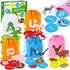 Alphabet Learning Toys for Toddlers, Word Work Small Group Set with 104