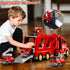 1-3 3-5, 5-in-1 Set 1 2 3 4 5 6 3-9 Fire Truck Toys for Toddler Fire Car Carrier Vehicle for Girls Years Old, Transport