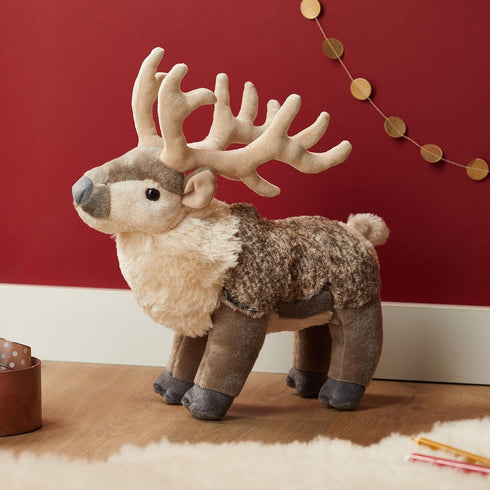 Wild Republic Reindeer Plush, Stuffed Animal, 12-Inches, Kids Gifts