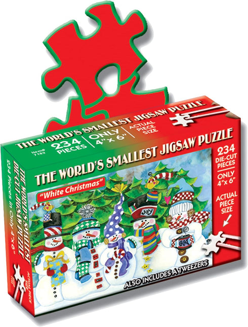 TDC Games World's Smallest Jigsaw Puzzle - White Christmas