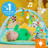 Tummy Bright Starts Grip & Kick Oball Activity Gym, Soccer Theme with Easy-Grasp Baby Toys, Baby Play Gym, Kick Pad