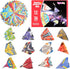 Rohelm Paper Airplane Kits, Origami Kit for Kids Ages 5-8, 12 Classic Origami