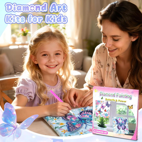 8-12, 6 7 8 9 10 11 12 Arts and Crafts for Kids Ages Diamond Art Kits for Kids, Birthday Gifts for Years Old Girl, Gem