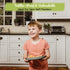 WeeSprout Baby & Toddler Non-Suction Plates with Lids, 100% Food Grade Silicone, 3 Pack