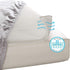 L.A. Baby Miracle Crib Mattress Topper - Breathable and Comfortable Design