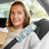Vdsrup 2 Pack Seat Belt Covers White Ducks Car Seat Strap Covers Super Soft Wearing Bonnets Car Seat Neck Cover