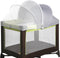 WANRU Pack N Play Tent Cover - Light-Blocking Mosquito Net with Two-Way Zipper