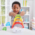 Kidoozie Musical Stack & Learn Rainbow, Stacking Activity Toy for Infants & Toddlers 6-24M, Lights & Sounds