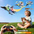 WATUDOU 2.4GHz 360 8-12 Mini Stunt Remote Control Plane Drone Toys with LED Lights RC Airplane Toys, Headless Mode