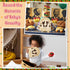 3D R HORSE Baby's First Black History Month Footprint or Handprint Art Sign Craft, I am Black History DIY Wooden
