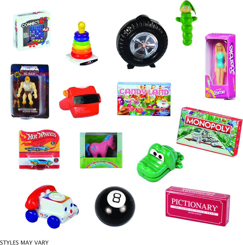 COLLECTABLES Mini Toys to Collect, Swap, Display - 15 Pack with Surprise Pack Design, 5 Toys Inside 5101-15