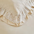 Set 4 Set 1 1 +1 +1 Ruffled Lace Toddler Bedding with Ruffle Fringe, Solid Color Pieces Toddler Bed - Cute Baby