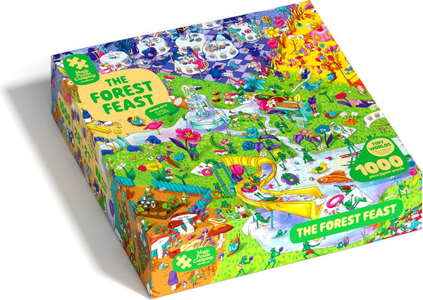 The Forest Feast 1000 Piece Jigsaw Puzzle from The Magic Puzzle Company