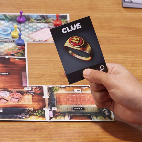 Clue Board Game Treachery at Tudor Mansion, Cooperative Family Murder Mystery Game for Ages 10 and Up, 1-6 Players