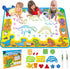 Kids Toys Water Doodle Mat, Dinosaur Painting Coloring Pad for Toddlers 1-3, Aqua Magic Drawing Board for Gifts