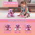 6+ Robot Toys for Boys and Girls, Rechargeable Remote Control Robot with Auto-Demonstration, Light Projection, Dance