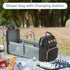 Backpack ISMGN Diaper Bag with Changing Station, Large Diaper Bag, Baby Bag, Multifunctional Diaper Bag, Black