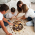 Lovers(185 11.4"x10.2") WOODBESTS Wooden Puzzles for Adults - Mouse's Walnut House, Mouse Wooden Jigsaw Puzzle, Unique