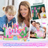SeedYond Block-122PCS Sets,Castles 3+,Upgraded Gifts(1 inch) Magnetic Magnetic Building Blocks Magnet Cube Building
