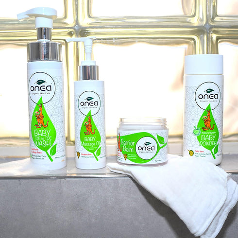 ONEA Baby Barrier Balm - Gentle Diaper Rash Cream with Grapeseed, Coconut and Jojoba oil - Soothing Diaper Cream