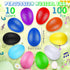 100 Rhythm(10 Yeshone Pieces Egg Shakers Bulk Musical Instruments Percussion Maracas Egg for Kids Toys Plastic Shaker