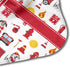 Personalized Firefighter Character Hooded Baby Towel - Custom Name